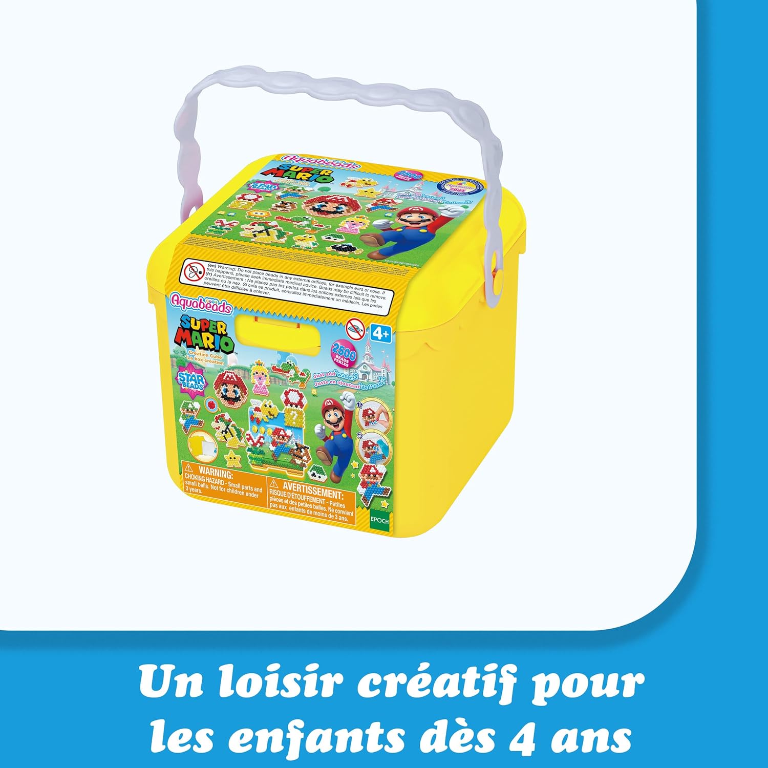 Box Aquabeads Super Mario avec présentoir et perles à eau 31774 – Image 7