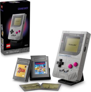 LEGO Super Mario Game Boy Nintendo avec 2 cartouches et support 72046