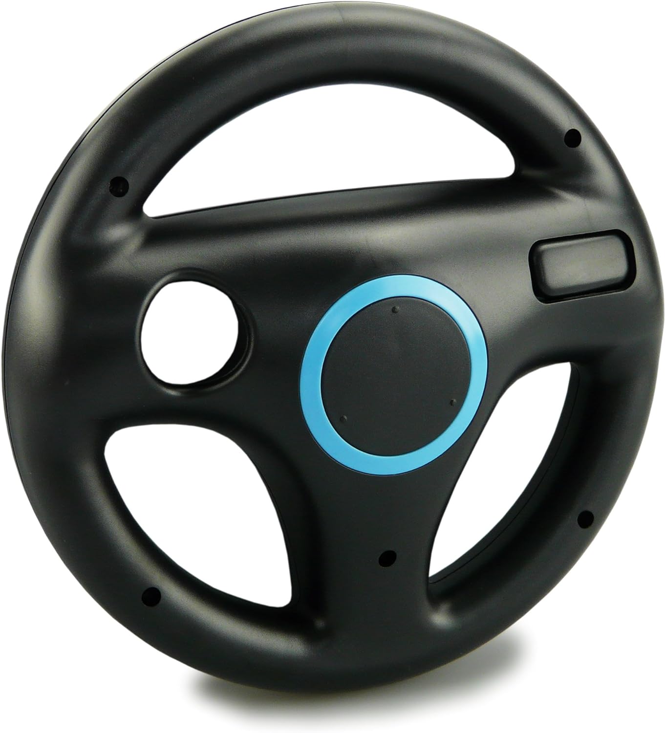 Volant de course noir Mario Kart pour télécommande Nintendo Wii U