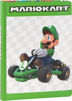 Agenda scolaire Mario Kart 12 mois couverture rembourrée 320 pages