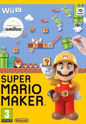 Jeu Wii Mario Super Mario Maker au style Unique