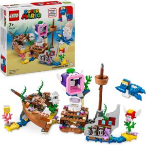 LEGO Super Mario Aventure dans l'épave engloutie avec Dorrie, ensemble d'extension 71432