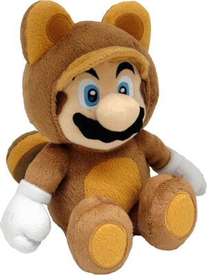 Peluche Mario Tanuki Super Mario 3D Land 23 cm