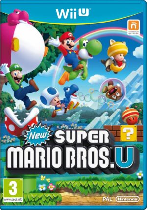 Super Mario Bros. U sur Nintendo Wii U, jeu d'action Mario