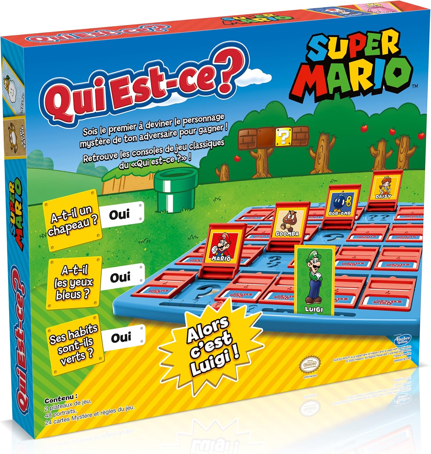 Super Mario, Qui Est-ce ? jeu de société version française pour 2+ – Image 7