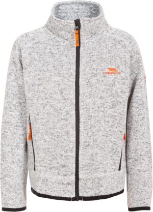 Veste polaire Mario Trespass à col haut avec zip avant