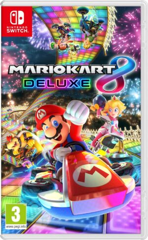 Jeu Mario Kart 8 Deluxe sur Nintendo Switch, import UK