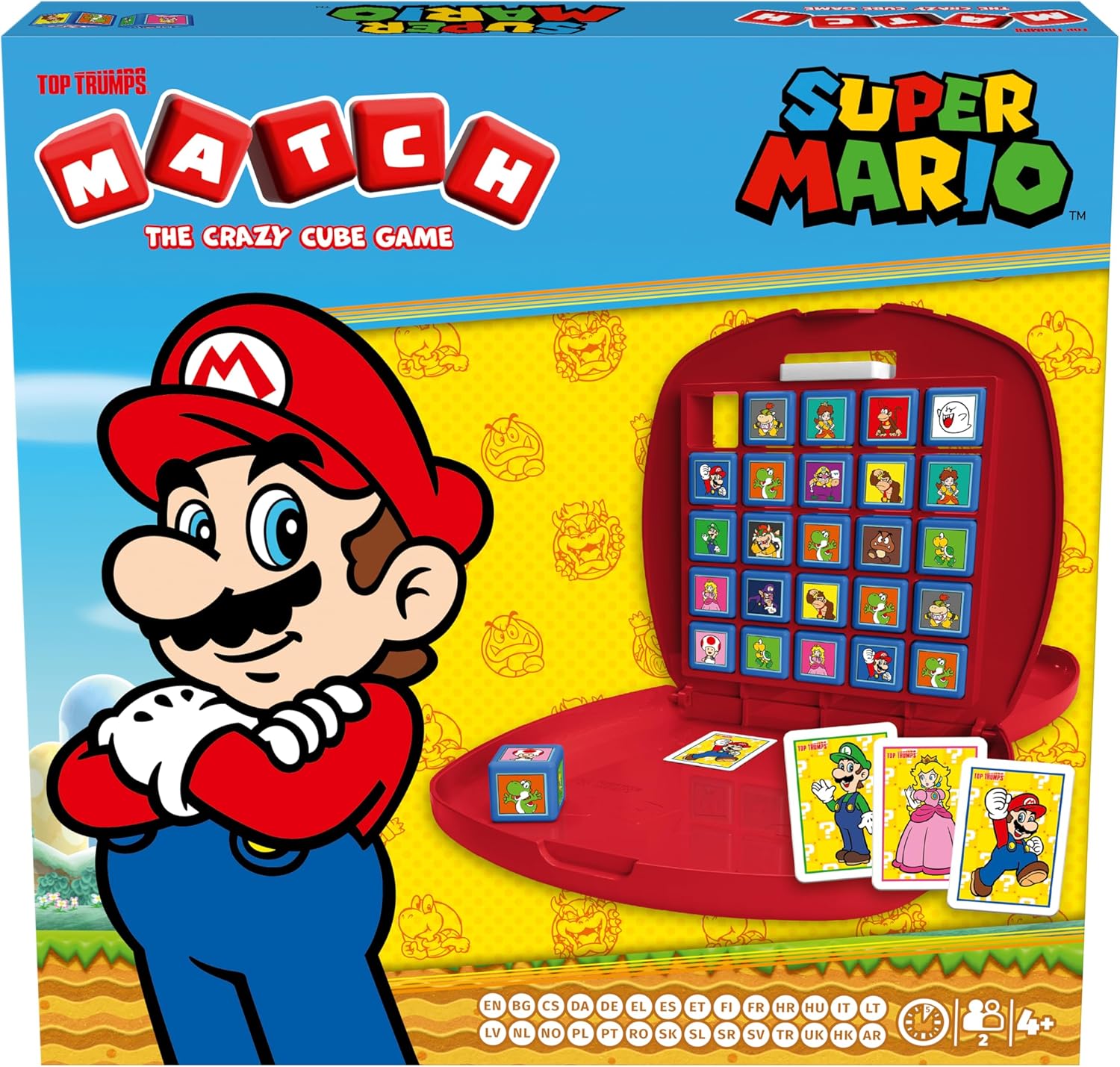 Super Mario Match Top Trumps, jeu Mario de logique pour 2 joueurs dès 4 ans – Image 2