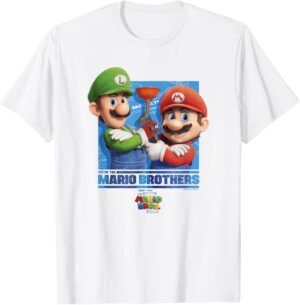 T-shirt poster Mario Brothers The Super Mario Bros. Movie
