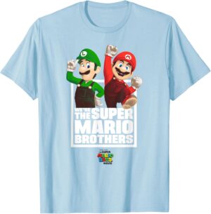 T-shirt portrait Mario The Super Mario Bros. Movie