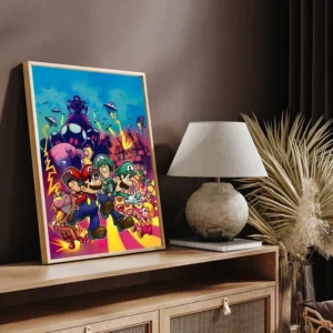 Poster Mario et Luigi en plusieurs tailles