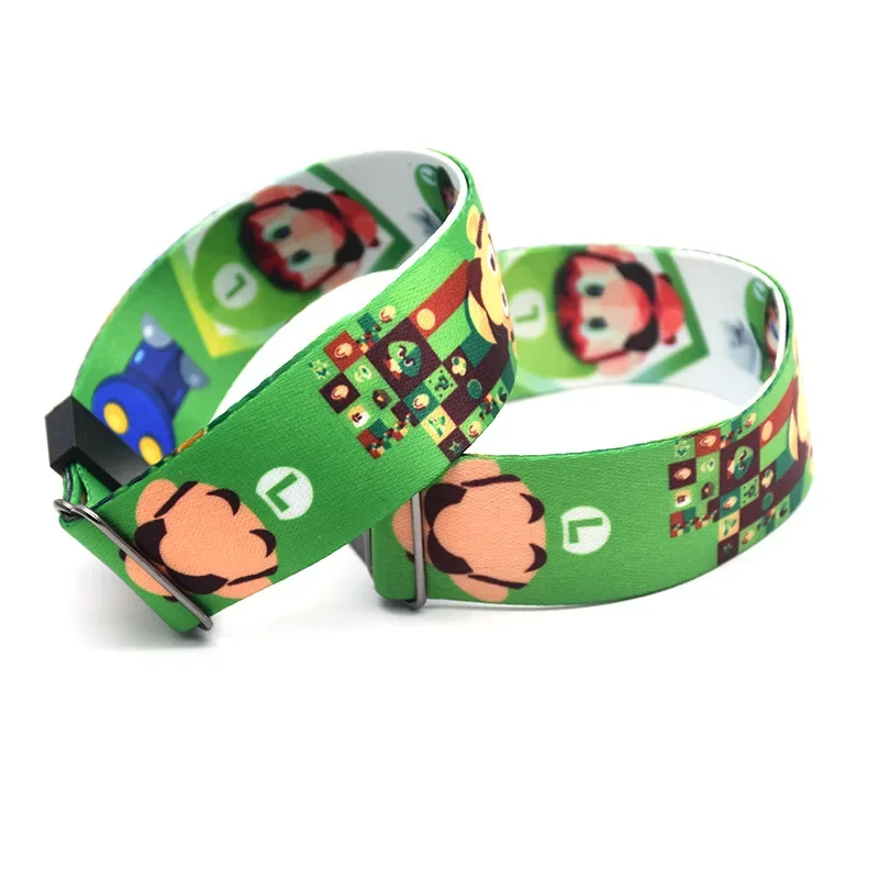 Bracelet Mario ou Luigi réglable en nylon – Image 2