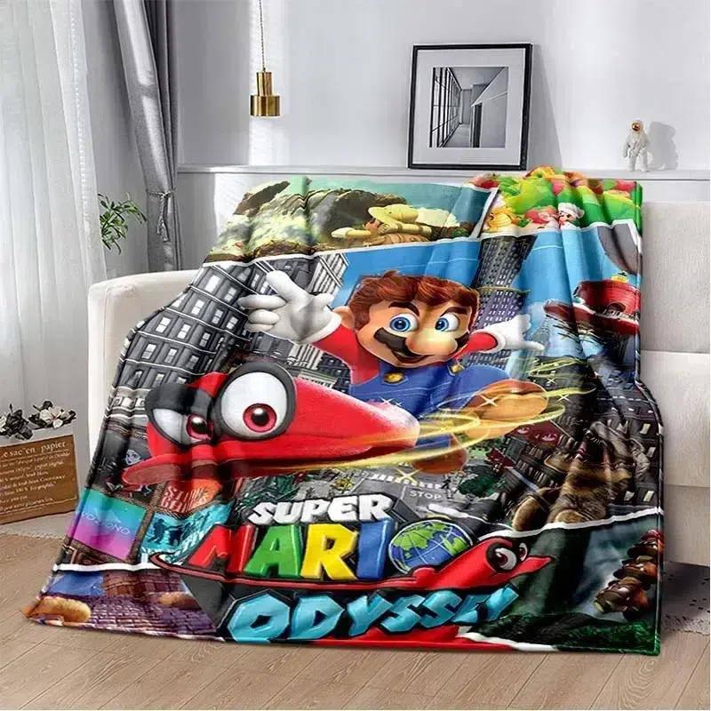 Couverture Mario Odyssey en polyester, 25 modèles – Image 8