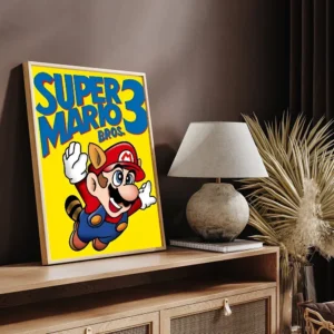 Poster Super Mario Bros 3 avec tailles au choix