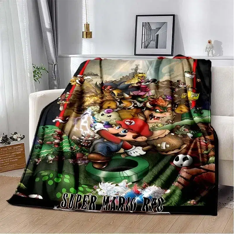 Couverture Mario Odyssey en polyester, 25 modèles – Image 4