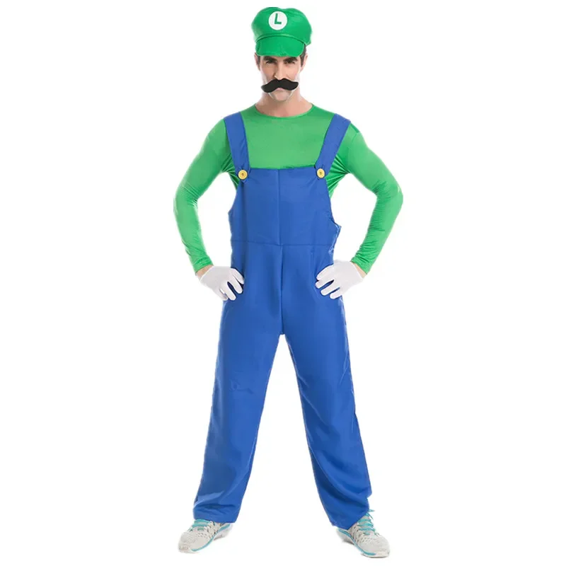 Déguisement adulte Mario et Luigi en polyester – Image 7