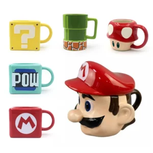 Mug Mario en céramique 400ML avec 6 modèles