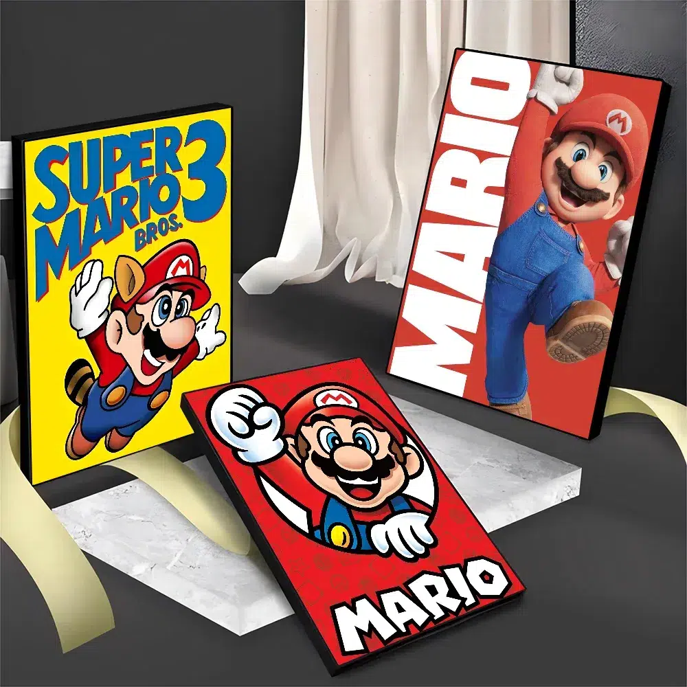 Poster Mario avec Peach et Bowser – Image 2