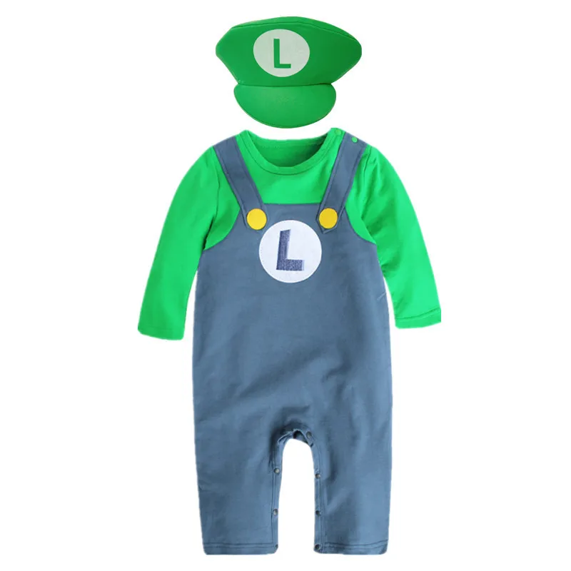 Déguisement Mario à manches longues en polyester – Image 7