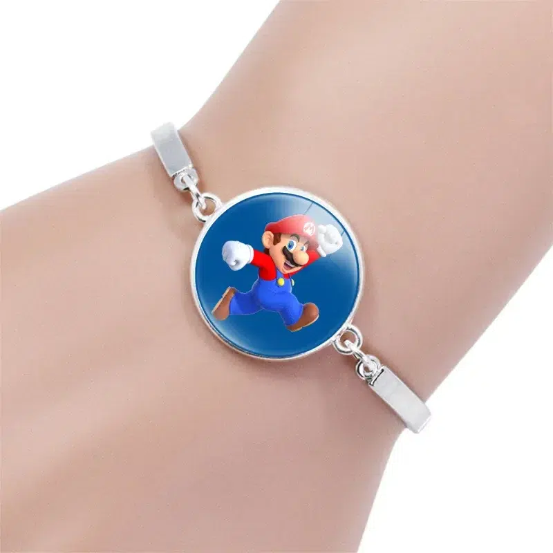 Bracelet Mario réglable en acier inoxydable, 12 modèles pour fille – Image 2
