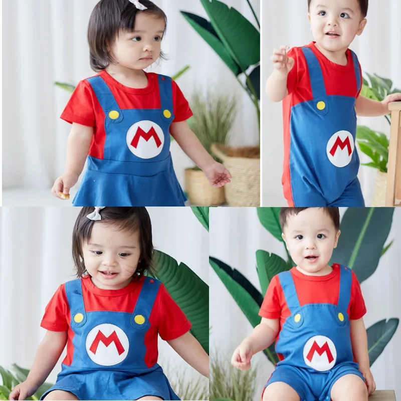 Déguisement Mario à manches longues en polyester – Image 5