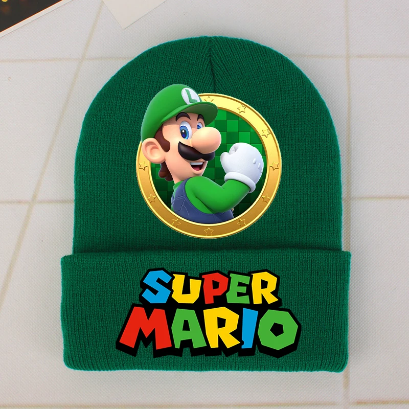 Bonnet Super Mario imprimé 56-58cm en polyester – Image 3