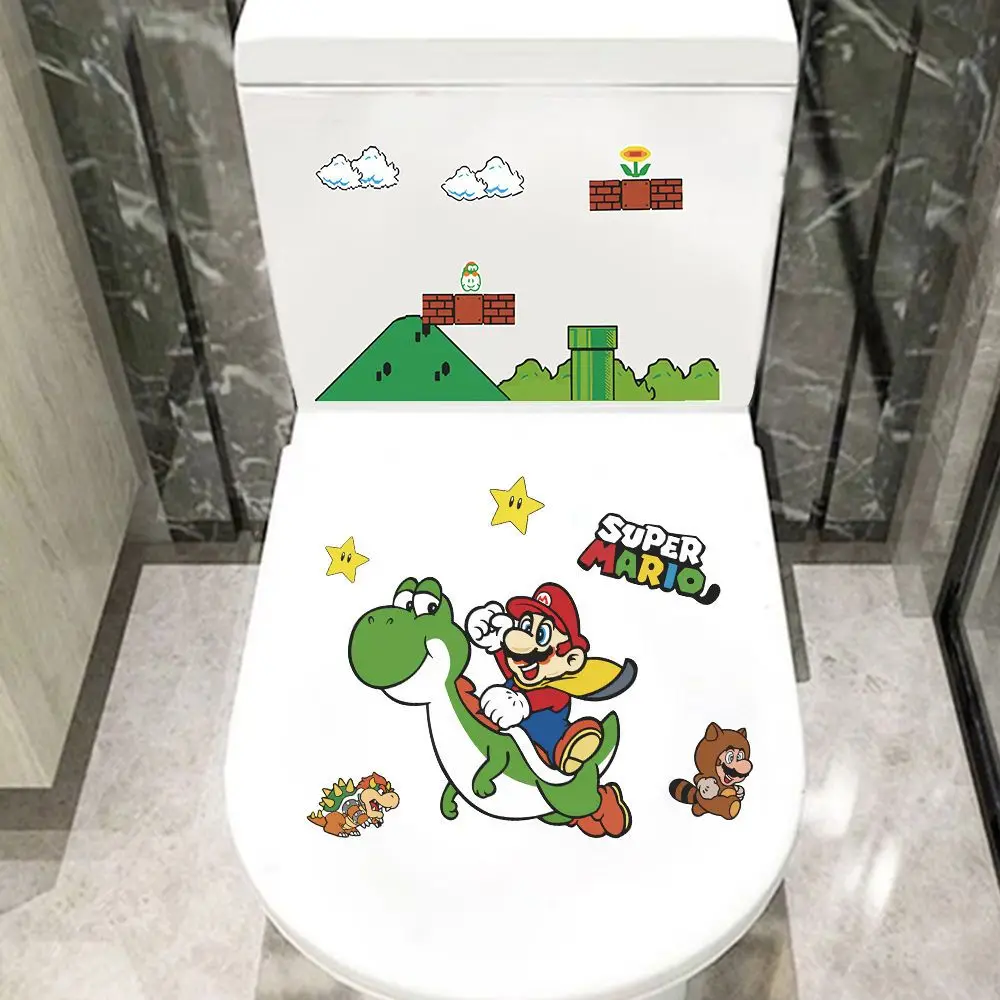 Sticker WC Mario en plastique 21x30cm – Image 5
