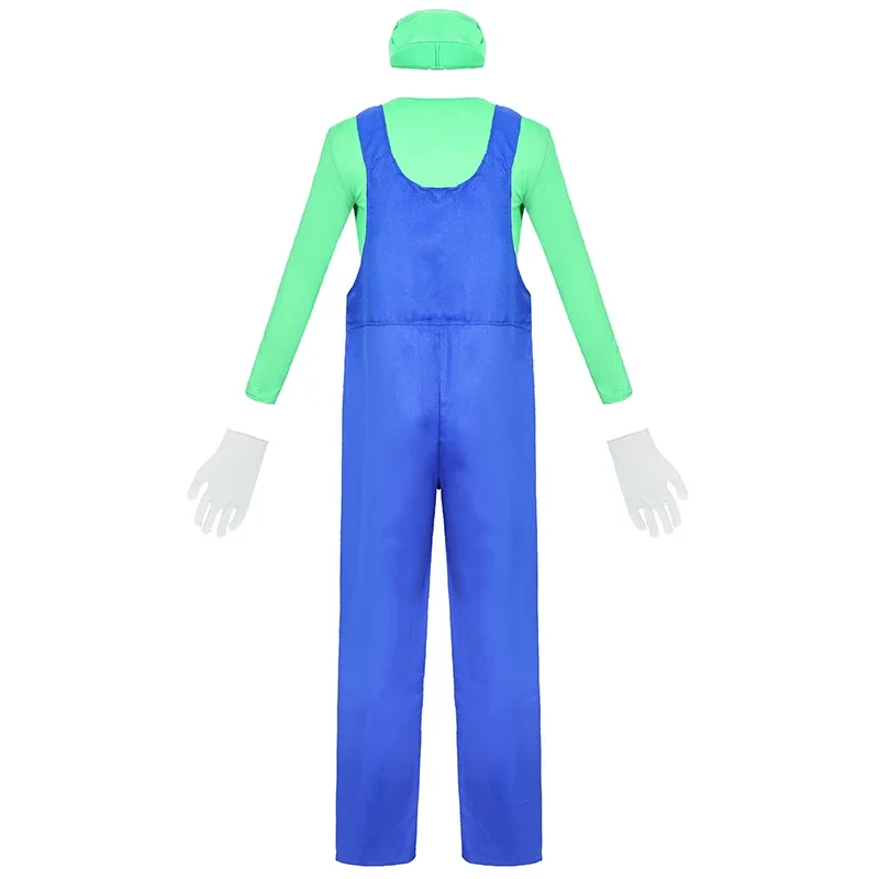 Déguisement adulte Mario et Luigi en polyester – Image 6