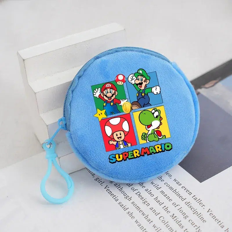 Petit porte-monnaie Mario en polyester 8.5cm – Image 2