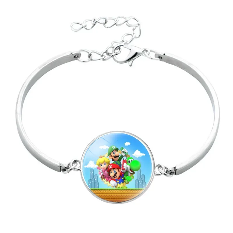 Bracelet Mario réglable en acier inoxydable, 12 modèles pour fille – Image 3