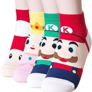 Chaussettes personnages Mario en polyester 28-34