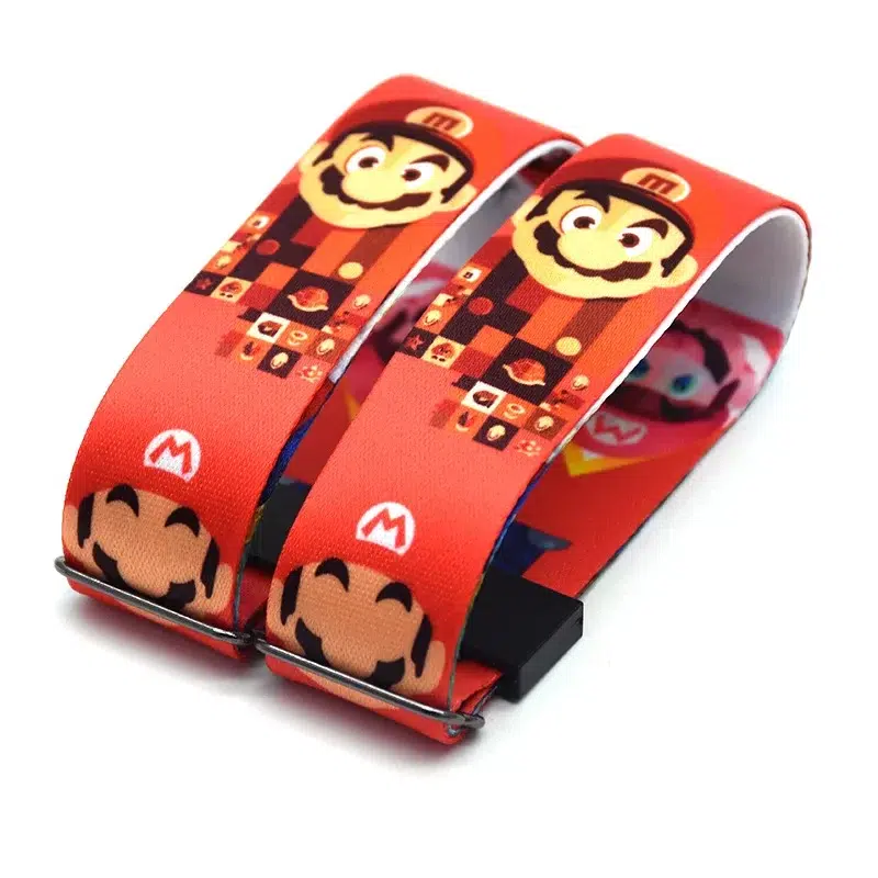Bracelet Mario ou Luigi réglable en nylon – Image 3