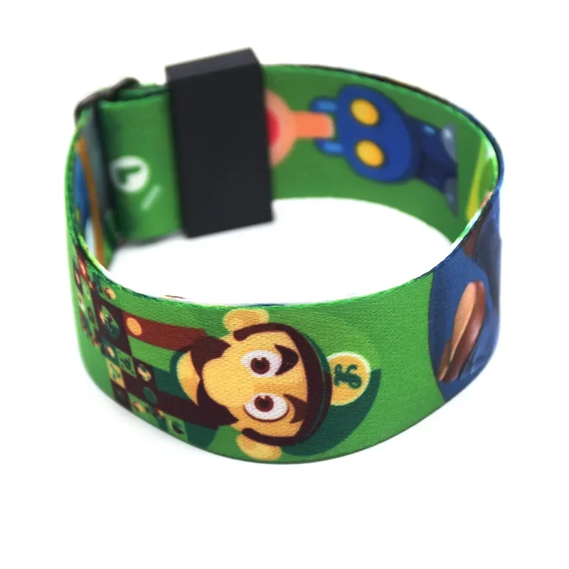 Bracelet Mario ou Luigi réglable en nylon – Image 5