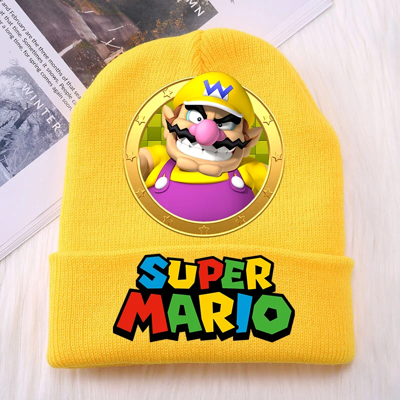 Bonnet Super Mario imprimé 56-58cm en polyester – Image 5