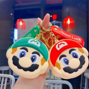 Porte-clés Super Mario en silicone 10cm