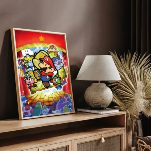 Poster Mario Pop Art avec tailles au choix