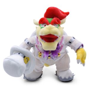 Peluche Mario Odyssey Bowser en smoking blanc 35 cm