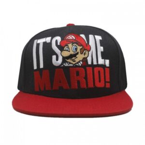 Casquette Mario « It’s me, Mario ! » en coton réglable