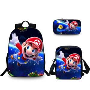 Ensemble 3 pièces Super Mario Galaxy avec Mario