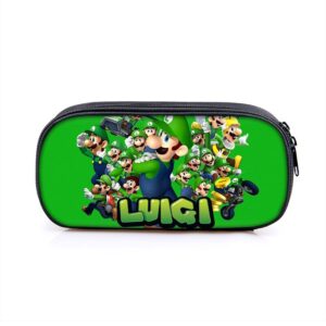 Trousse Mario Luigi aux illustrations variées