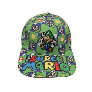 Casquette Luigi de l'univers Super Mario
