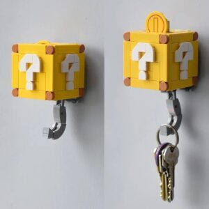 Boîte Mario support mural pour clés 5.7x5.4x10.7cm