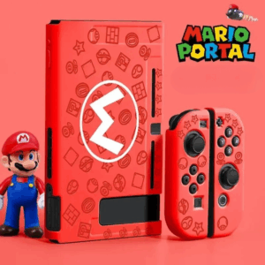 Coque de protection Mario pour Nintendo Switch en silicone