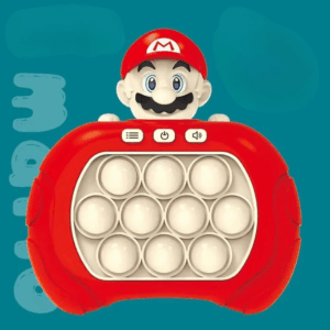 Machine de jeu Super Mario en plastique 15.1x14.6cm, Mario ou Luigi