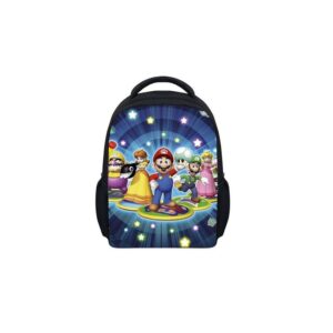 Sac à dos enfant Mario avec Daisy, Luigi, Wario et Peach