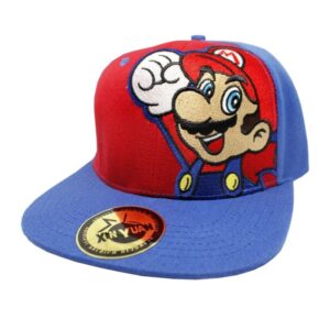 Casquette Super Mario Bros avec graphismes Mario