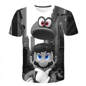 T-shirt Mario Odyssey avec Mario et Cappy
