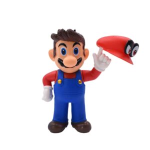 Figurine Mario avec Cappy en format 12 cm