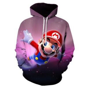 Sweat Mario Super Mario Galaxy enfant et adulte