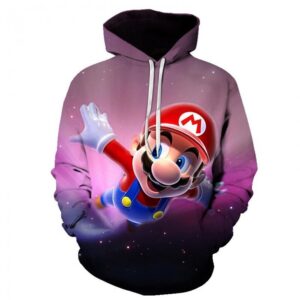 Sweat Mario Espace en polyester
